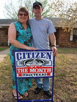 Image: Anne and Tommy Sutherland — Tommy and Anne are proud to receive Citizen of the Month and love being involved in the community.