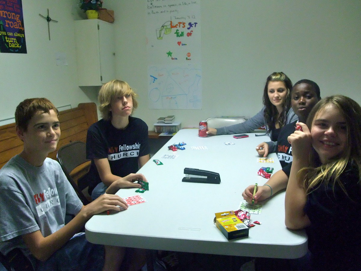 Image: Big Game of Bingo — Bingo was the game of the day.