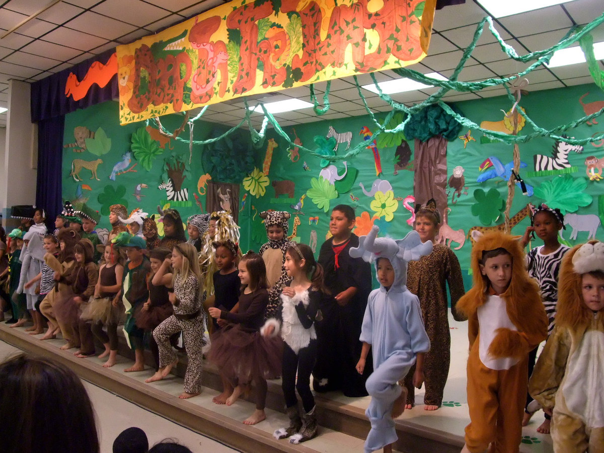 Image: Circle of Life — These First Graders were singing up a storm.