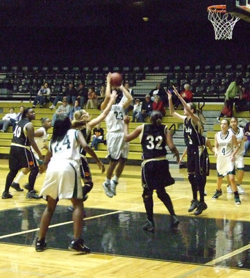 Image: Sharp Shooting  — Waxahachie’s JV Girls were shooting lights out against the Lady Gladiators.
