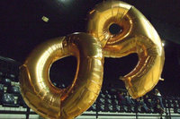 Image: 2008-2009 season ends — The balloons represent the end of a this school year’s season.