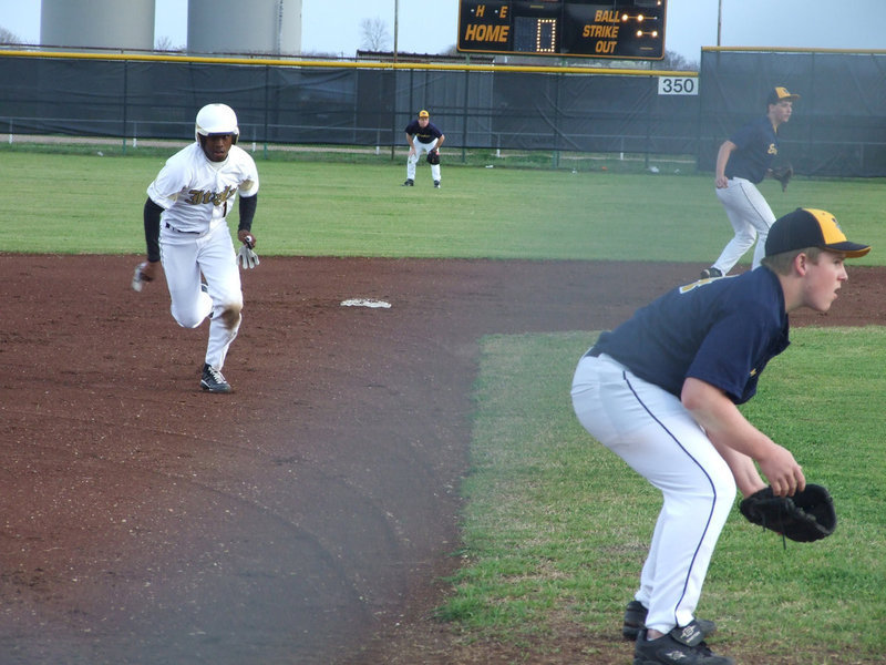 Image: He’s not going slow, that’s Jasenio — Jasenio Anderson was named the district’s Offensive Player of the Year.