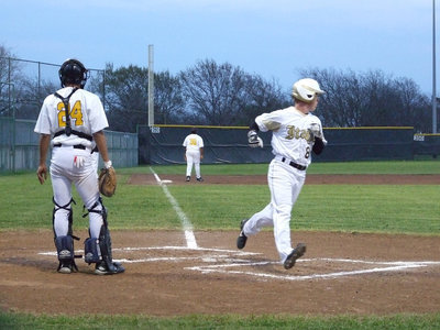 Image: Josh scored — Senior Josh Milligan was named to the 1st Team All District-infield roster.