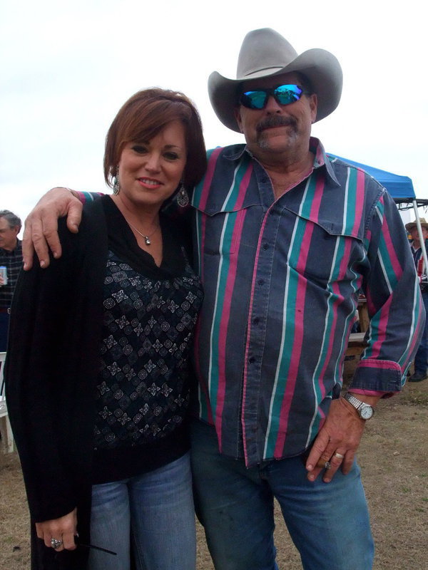 Image: Cindy &amp; Gary Teer — Cindy was a judge over the pork ribs.