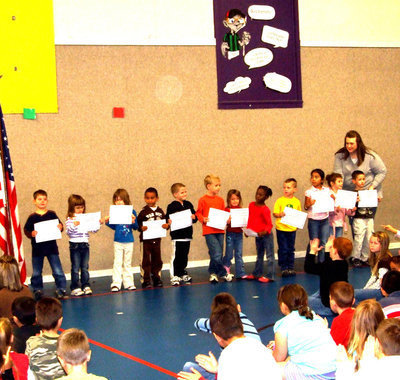 Image: Mrs. Daughtry’s Kindergarten Class — They turned in all of their homework every single day.