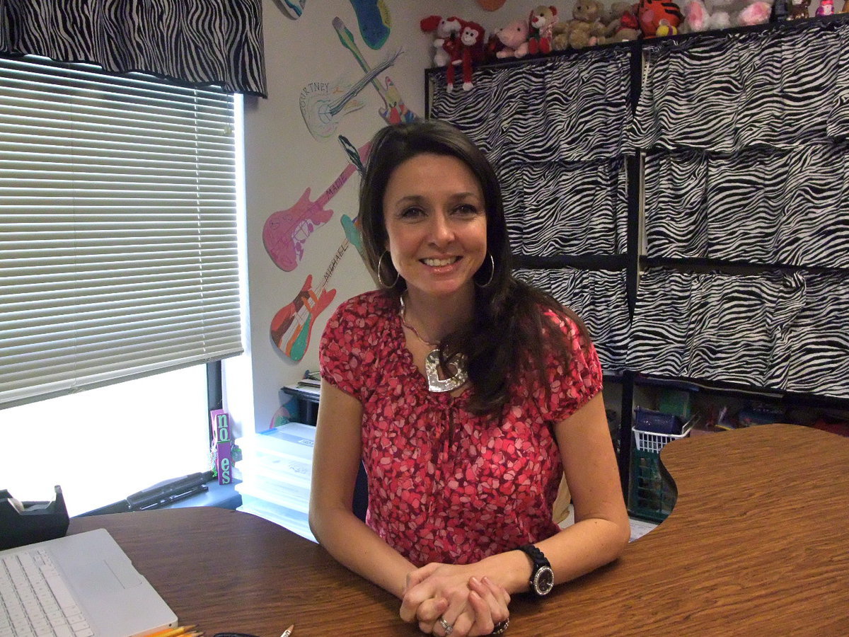 Image: April Mathers — Wouldn’t you like to be greeted every morning with this smiling face?  This is how April’s third graders get to start their day.