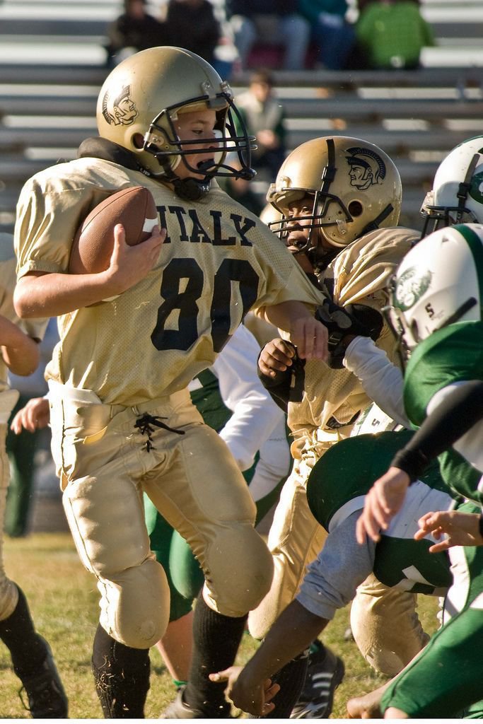 Image: Fighting For Yards — 80 – Isaac Salcido tries to fight his way through the Wildcat defensive line during the B Division’s Conference Championship game against Scurry Rosser this past Saturday in, an extremely cold, Hubbard, Texas.