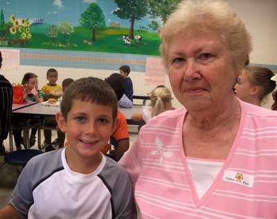 Image: Garrett and Iva — Garret and his grandmother Iva Mauldin.