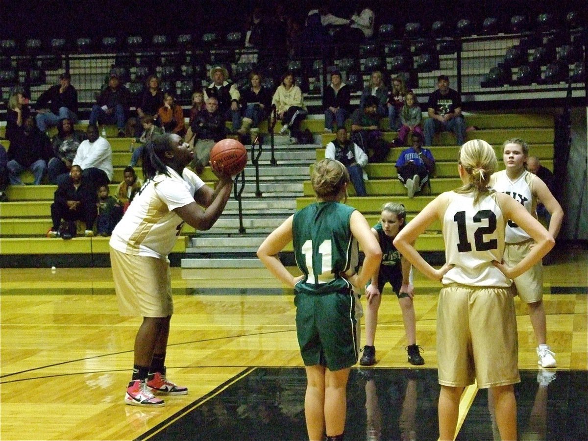 Image: Cory concentrates — Shercorya “Cory” Chance(40) prepares to take a free-throw.