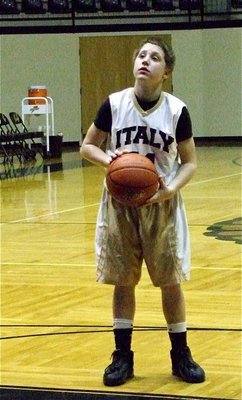 Image: John is relaxed — John Escamilla(11) puts in a free-throw from the foul line.