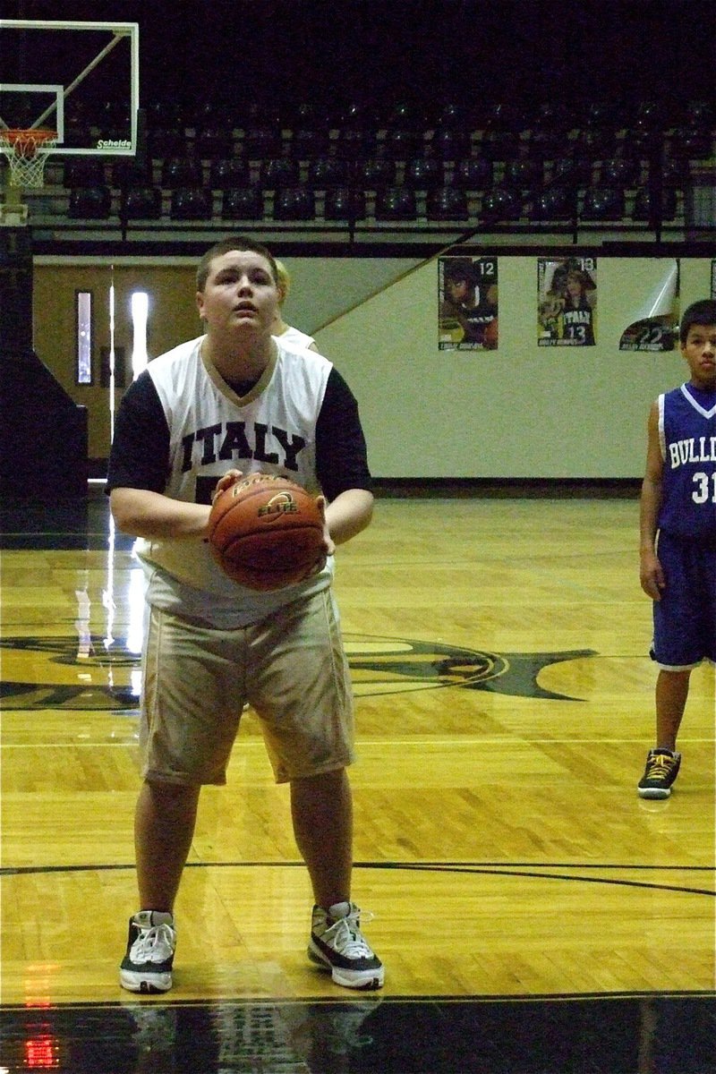 Image: Bales believes — Kelton Bales(55) prepares to shoot a free-throw.