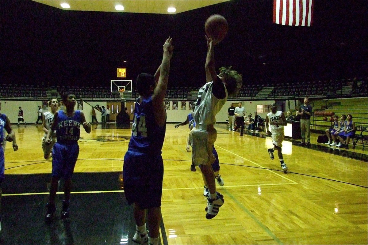 Image: Leaping Levi! — Italy’s Levi McBride(15) continued to put up shots but it was a McBride free-throw that proved to be the difference with 1:00 left in the game.