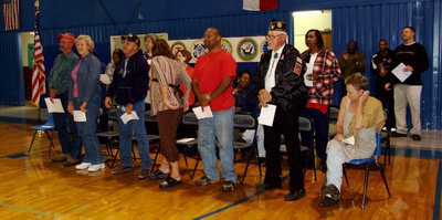 Image: Honored veterans