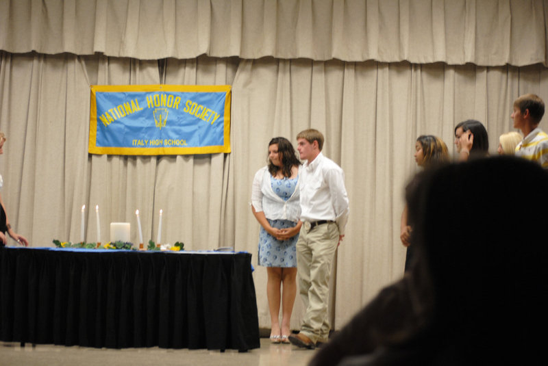 Image: National Honor Society — The local chapter of National Honor Society held their induction/installation ceremony for the end of the year on Tuesday night.