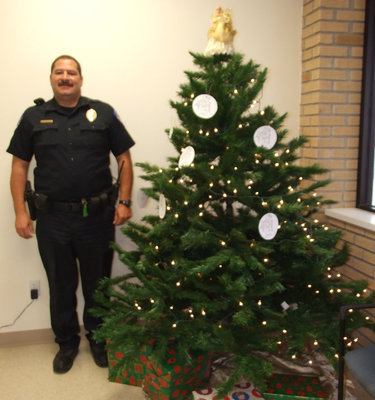 Image: Milford Police Chief Phoenix — Chief Phoenix said, " We had about thirty five angels last year. They all got adopted."