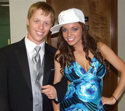 Image: Josh &amp; Drew — Joshua Milligan and Drew Windham cap off prom night with one final picture.