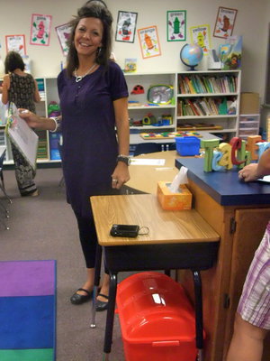 Image: Jennifer Aguado — Jennifer Aguado (pre-k teacher) says, “I am looking forward to a great new year with lots of new faces.”