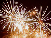Image: Celebrate the New Year! — Fireworks are popular to celebrate the New Year.