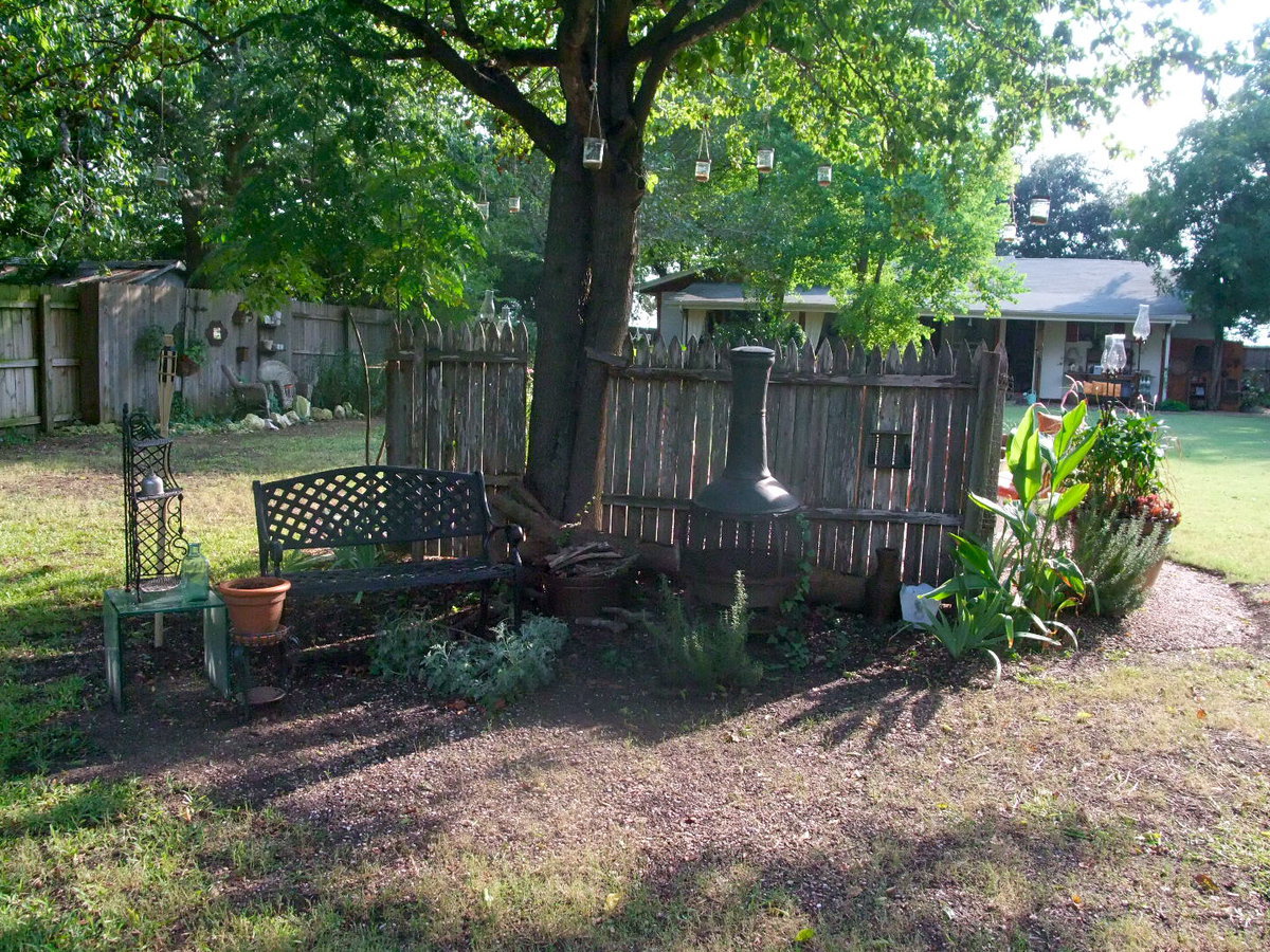 Image: Winter Time Sitting Spot — Edward said, “This is our winter time spot to enjoy the outdoors with the fire place lit.”