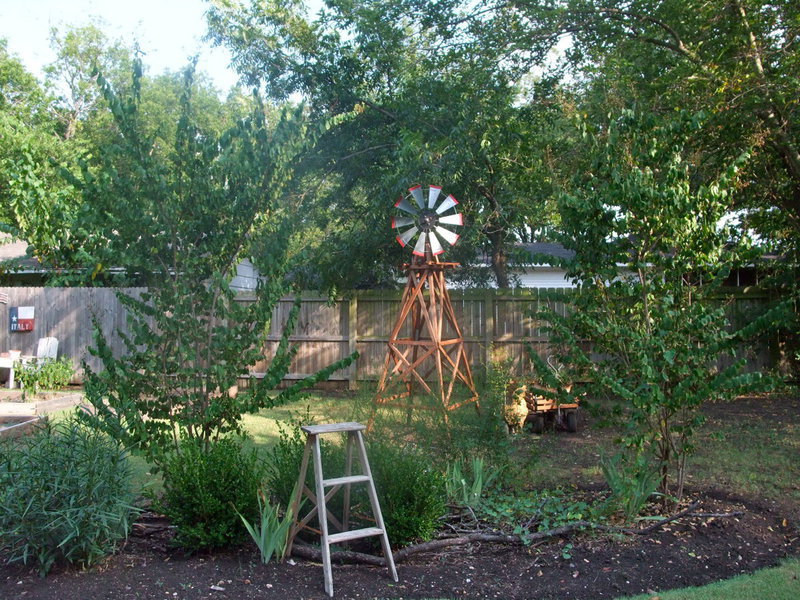 Image: Landscaping Features a Windmill — Check out this scene with a windmill!