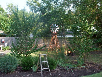 Image: Landscaping Features a Windmill — Check out this scene with a windmill!