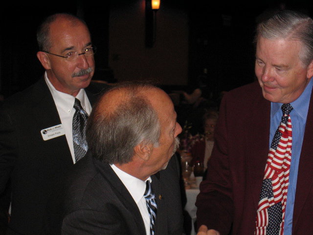 Image: National Philanthropy Day Luncheon — Congressman Joe Barton visits with Meals-on-Wheels staff &amp; board at Thursday’s luncheon.