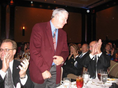 Image: Barton Recognized — The Congressman and Foundation is recognized as an honored guest.