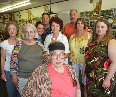 Image: The Byers clan — Meet a few of the relatives from the Byers side of the family: Back row: Denise Joseph, Lauren Byers, Kenny Byers, Hillary Abramson, Howard Byers, Shelley Byers. Front row: Ann Byers, Ervin “The birhday boy” Byers and Jane Byers.
