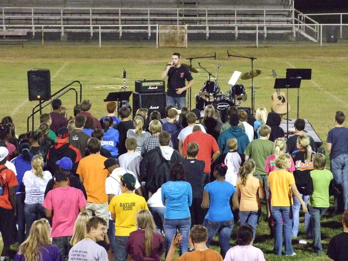 Image: JRIDE — The Students were on their feet and listening the words and message of JRide.