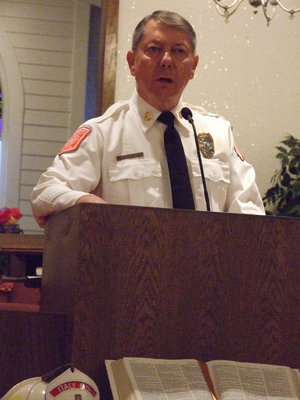 Image: Chief David Hopkins — Chief Hopkins has served Ennis for the last 23 years.