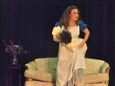 Image: Baby, Duster &amp; Maid — Character Faith Hopewell (Tapley Strange) is very concerned where she can hide this baby.