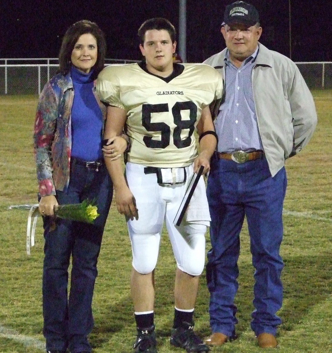 Image: Roy Glaspy — Roy is escorted by his family.