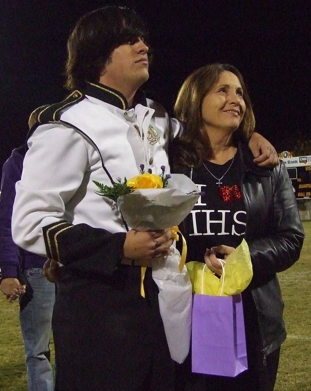 Image: Trevor Davis — Trevor and mom on the field.