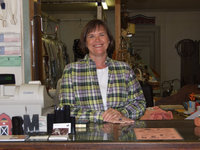 Image: Ina Spradling — Ina Spradling, owner of Italy Dry Cleaners, Antiques and Gifts.