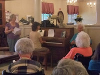 Image: Play It Again Sam — Residents were singing along and asking to sing some of the songs twice.