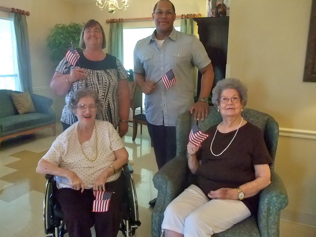 Image: The Trinity Mission Team — Carolyn Powell, Chris Baker, Willie Inman and Evelyn Jenkins are pictured above.