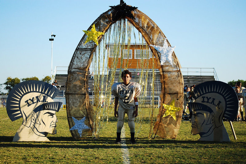 Image: Tylan Wallace — Tylan Wallace honored at Homecoming.