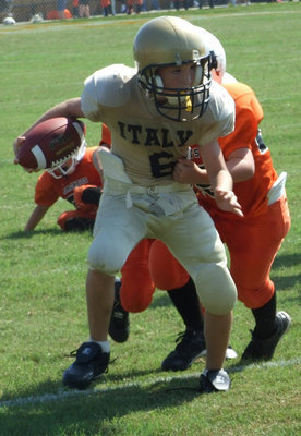 Image: Phat chance — Ryder “Phat” Itson(6) advances the ball against Ferris.