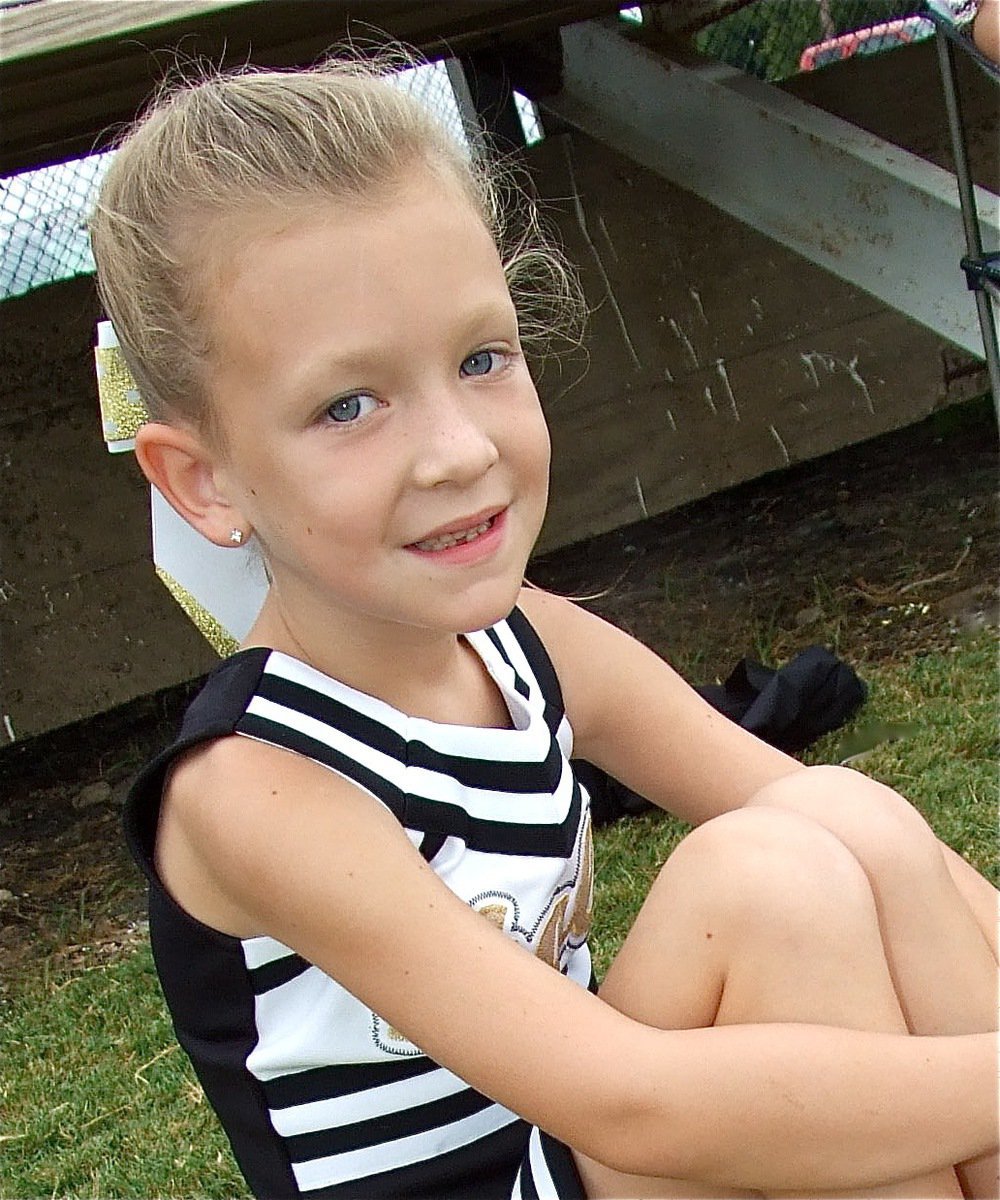 Image: Karley Sigler — IYAA CHeerleader Karley Sigler’s eyes stay blue even on a stormy day.