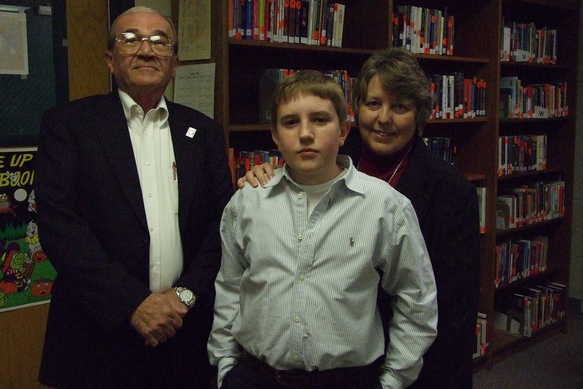 Image: Kirton family — Lyall, Brett and Alyssa Kirton enjoy the reception.