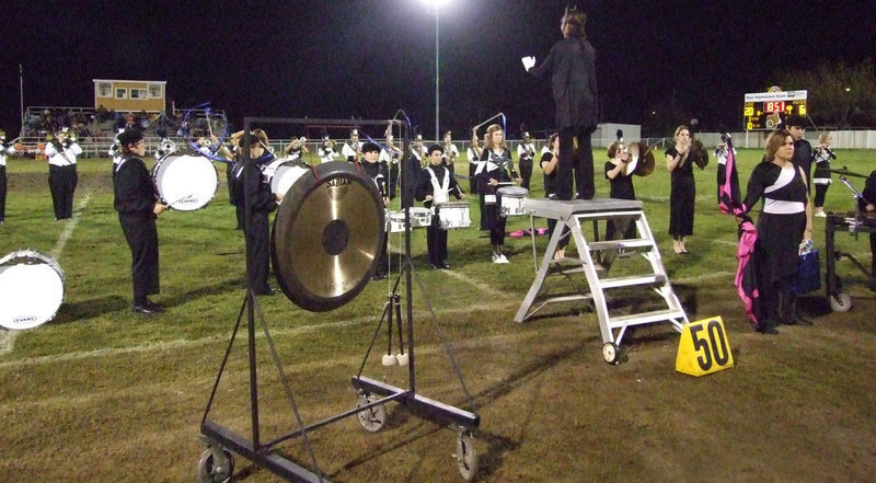 Image: The band performs — The IHS Gladiator Regiment Band advanced to Area for the first time in school history.
