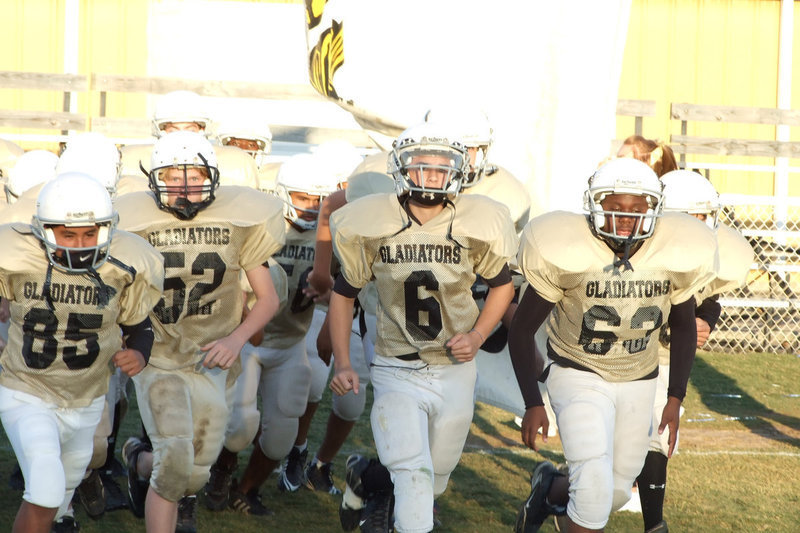 Image: 8th grade Gladiators — Here they come!