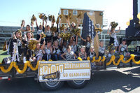 Image: Best Spirit float — IYAA Cheerleaders won “Best Spirit” in the parade.