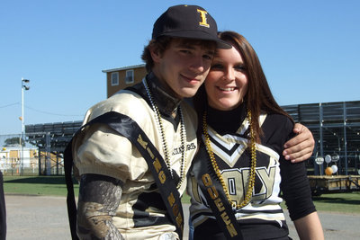 Image: Clay and Lindsey — Homecoming King nominee, Clay Major, and Queen nominee, Lindsey Brogden.