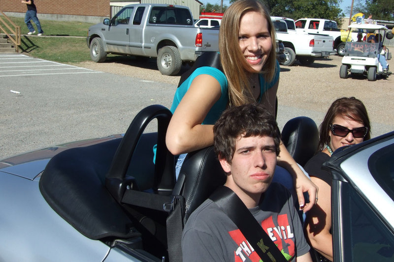 Image: Mike and Becca — Homecoming King nominee, Mike Vlk, and Queen nominee, Becca DeMoss