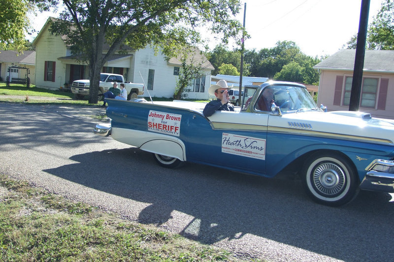 Image: Sims and Brown — Johnny Brown for Sheriff and Heath Sims for Commissioner.