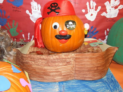 Image: Ho, Ho Ho! — Pirate pumpkin.