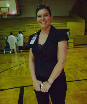 Image: Tonya Ferreior  — Tonya Ferreior is the recruiter/counselor and works with Miss Garza to schedule the blood drives at Italy High School.