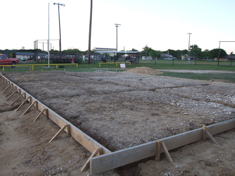 Image: Forms are ready — The long awaited building is ready for concrete to be poured.