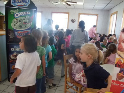 Image: The Place is Packed — Dairy Queen was packed with hungry students.